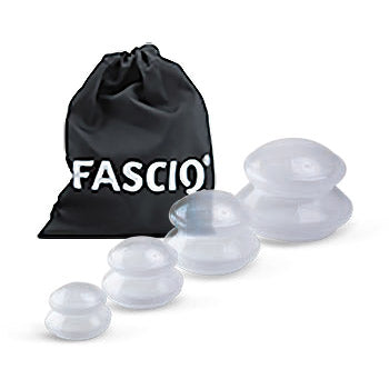 Fasciq silicon cupping set 4 sizes
